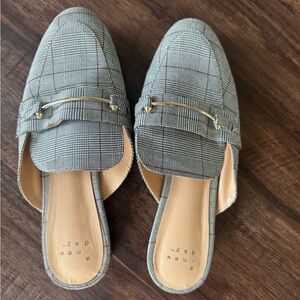 A New Day Women's Plaid Loafers